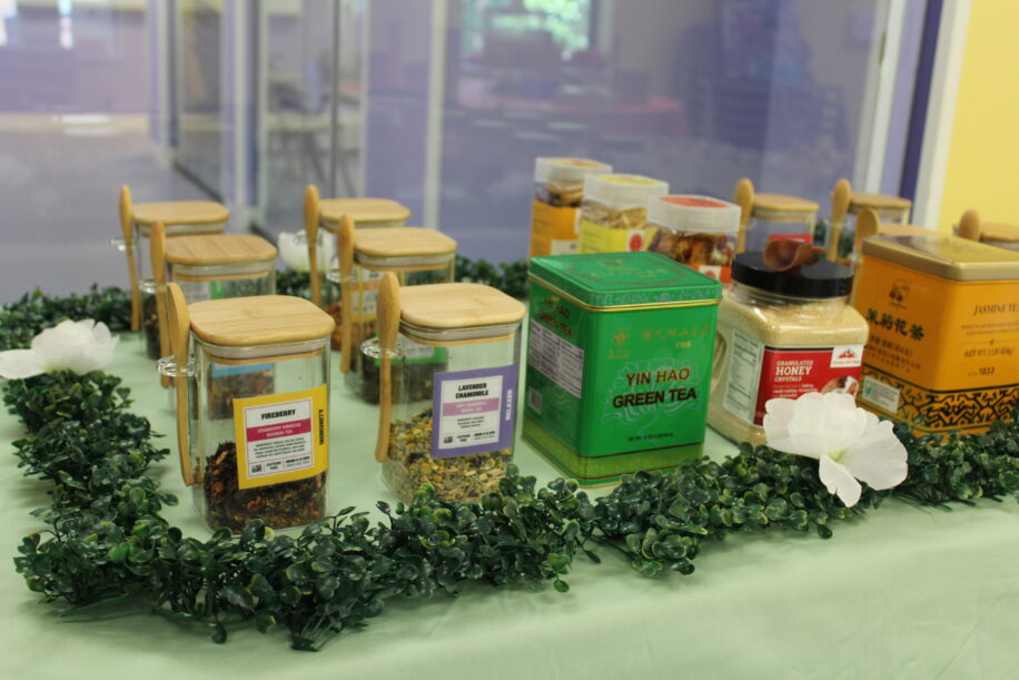 Tea party display table
