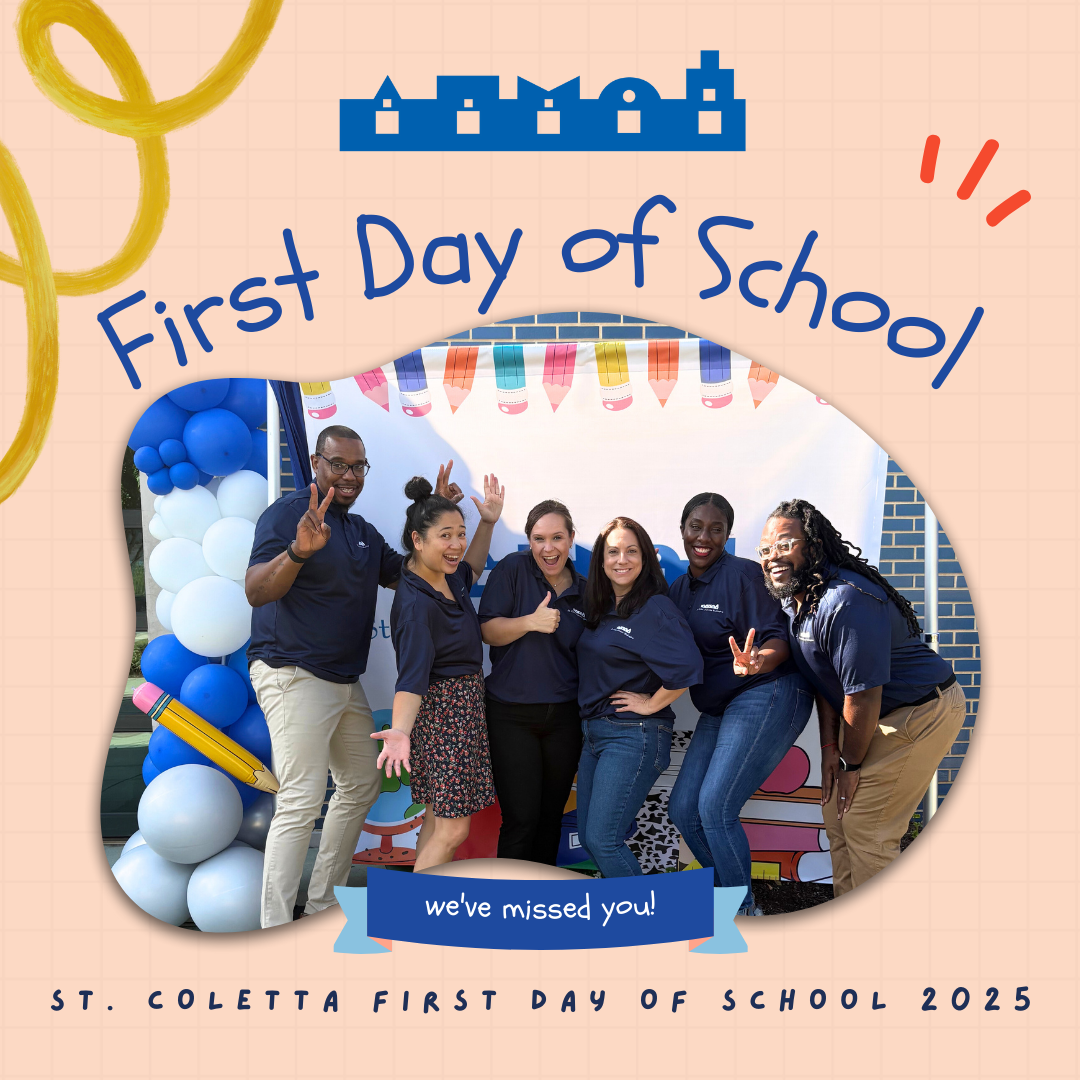 first day of school at st coletta 2025